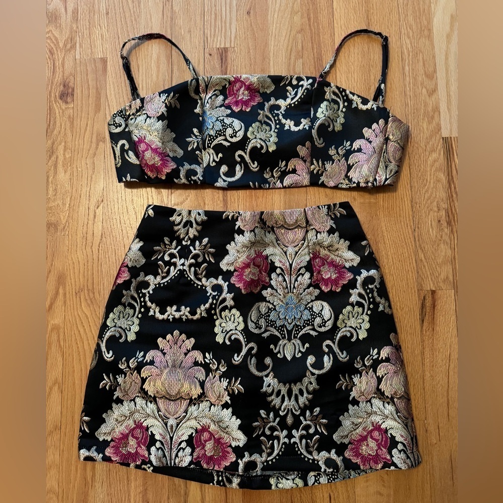 Floral Two-Piece Set